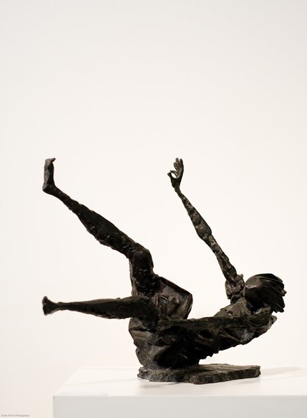 F.E. McWilliam, Women of Belfast V, 1972, Bronze, 38 x 52 x 23 cm, Gifted by the Arts Council of Northern Ireland, 2012.