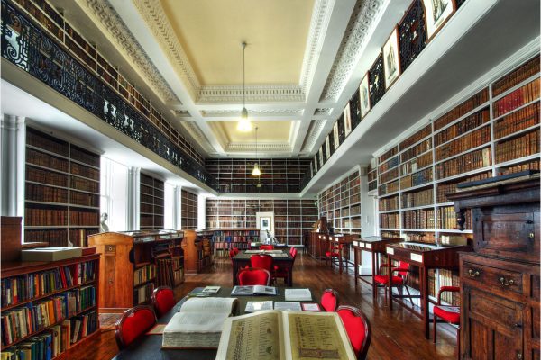 Interior of Robinson Library