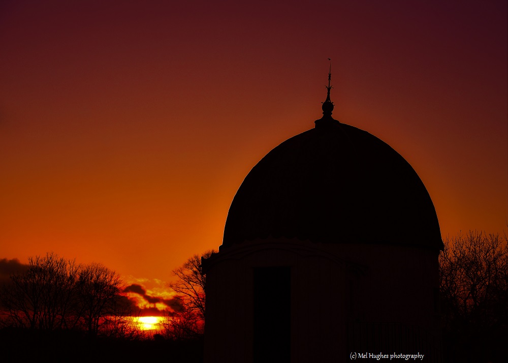 Planetarium Sunset | Captured by Mel Hughes Photography