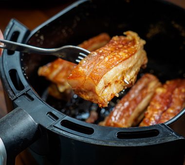 Crispy pork in oven air fryer