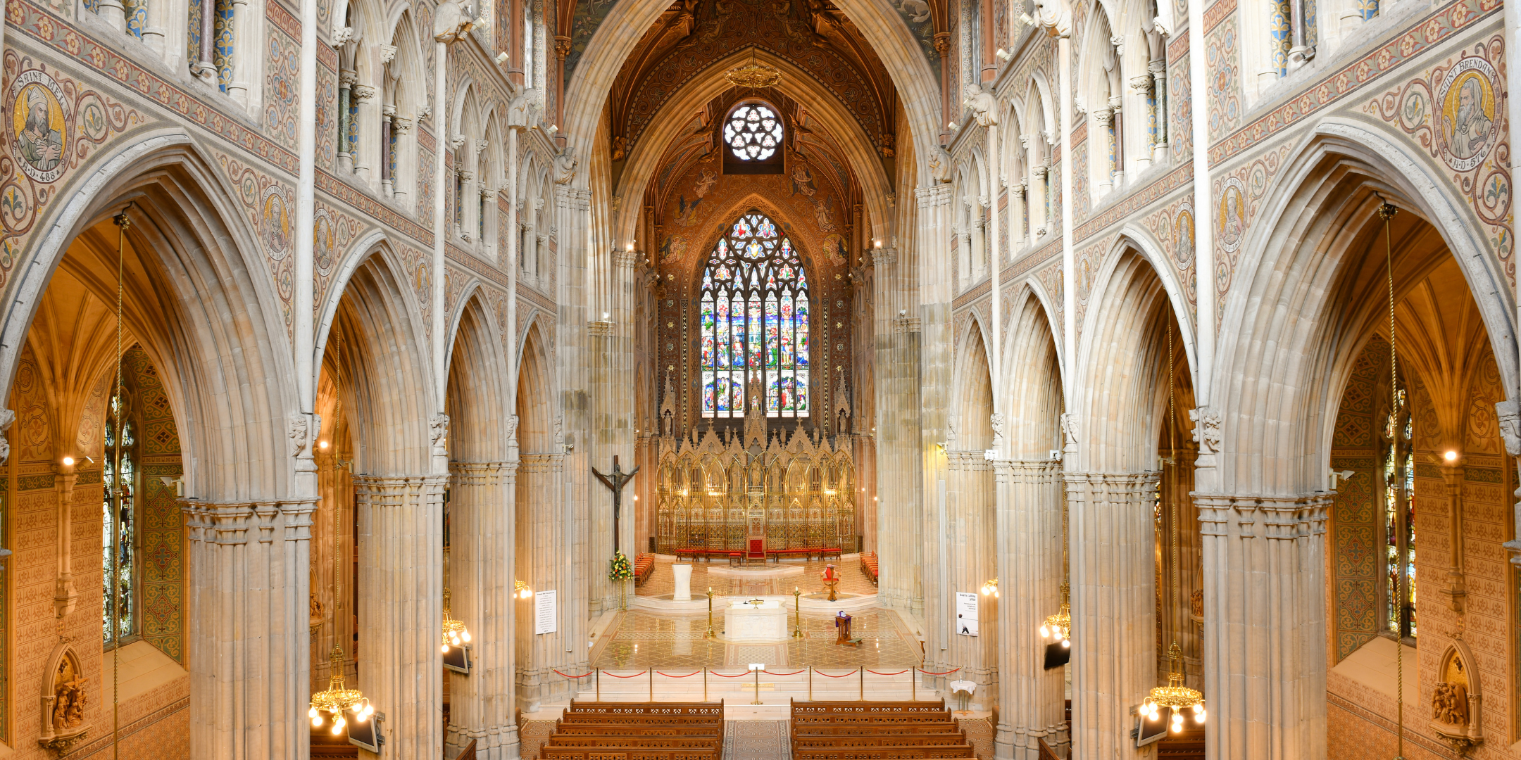 Interior of St Patrick's (RC) Cathedral