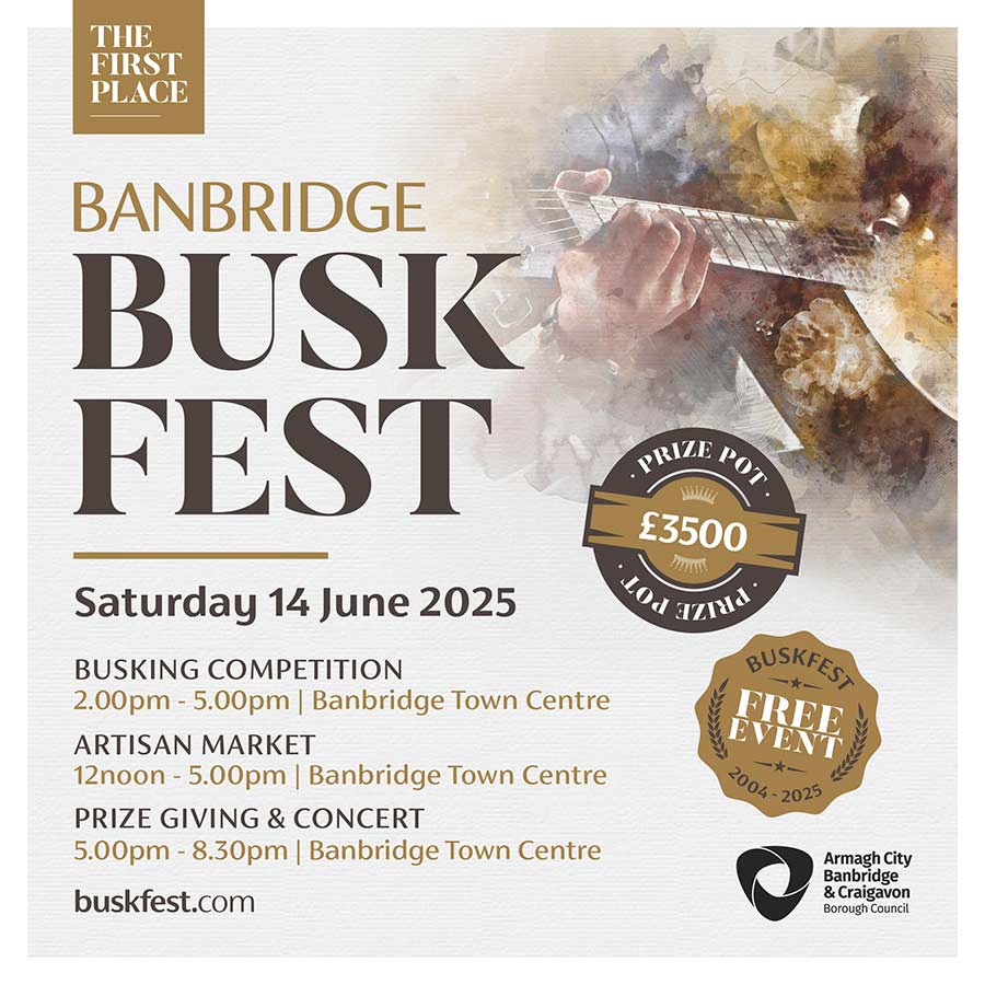 Buskfest Flyer 2025