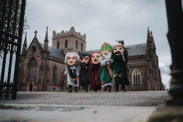 Big Heads at Saint Patrick's COI Cathedral Big Heads at Saint Patrick's COI Cathedral