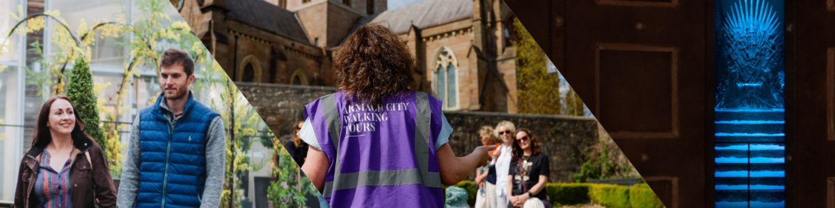 Day 3: City Stories, Screen Magic and Shopping Visitors exploring Armagh City on a guided walking tour, discovering Game of Thrones Studio Tour and enjoying shopping and hospitality at The Boulevard.