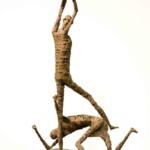F.E. McWilliam, Cain and Abel 1, 1952, Plastic metal, 63 cm