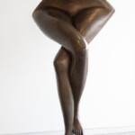 F.E. McWilliam, Umbilicus, 1977, Bronze, 173 x 84 x 70 cm, Gifted by the Arts Council of Northern Ireland, 2012.