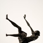 F.E. McWilliam, Women of Belfast V, 1972, Bronze, 38 x 52 x 23 cm, Gifted by the Arts Council of Northern Ireland, 2012.