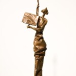 F.E. McWilliam, Buy More Art, 1975, Bronze, 47 cm